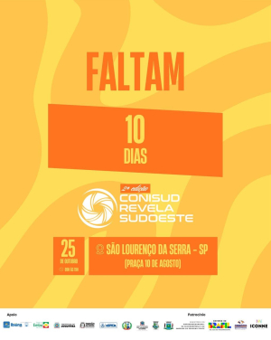 Contagem regressiva iniciada!