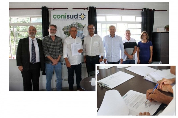 CONISUD ASSINA CONTRATO PARA LICITA&Ccedil;&Atilde;O DA USINA DE RSU