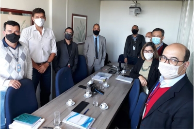 CONISUD se re&uacute;ne com o Comit&ecirc; de Integra&ccedil;&atilde;o de Res&iacute;duos S&oacute;lidos &ndash; CIRS/ SIMA, com o Investidor - USGREEN, CETESB e PM de Itapecerica da Serra.