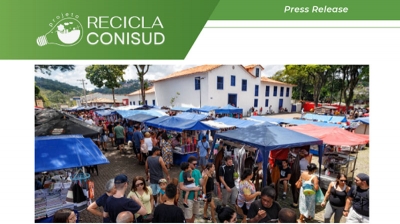 Projeto Recicla CONISUD promove Embu das Artes e Associação dos Expositores