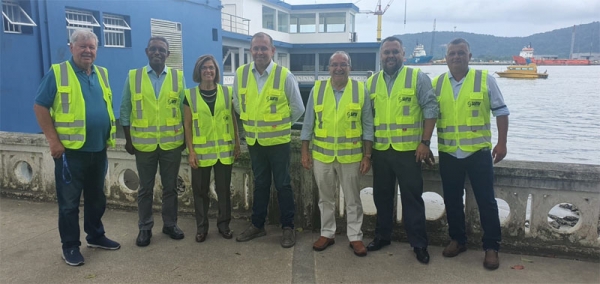 Visita ao porto de santos