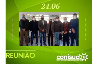VEREADORES DE S&Atilde;O LOUREN&Ccedil;O DA SERRA VISITAM O CONISUD.