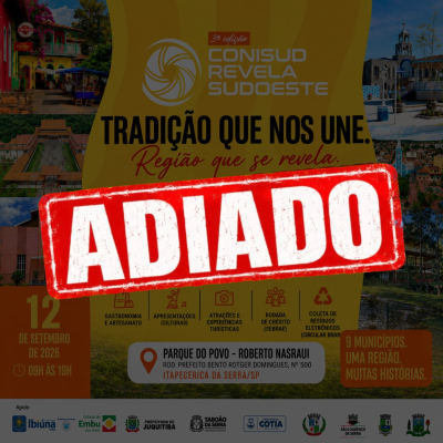 ATEN&Ccedil;&Atilde;O: CONISUD REVELA SUDOESTE FOI ADIADO