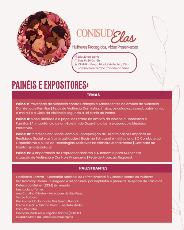 Semin&aacute;rio CONISUD&rsquo;Elas